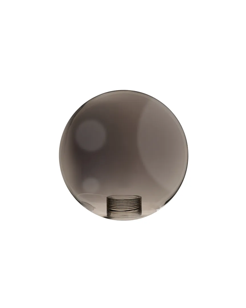 BUBBLES GLASS SHADE D15 SMOKY