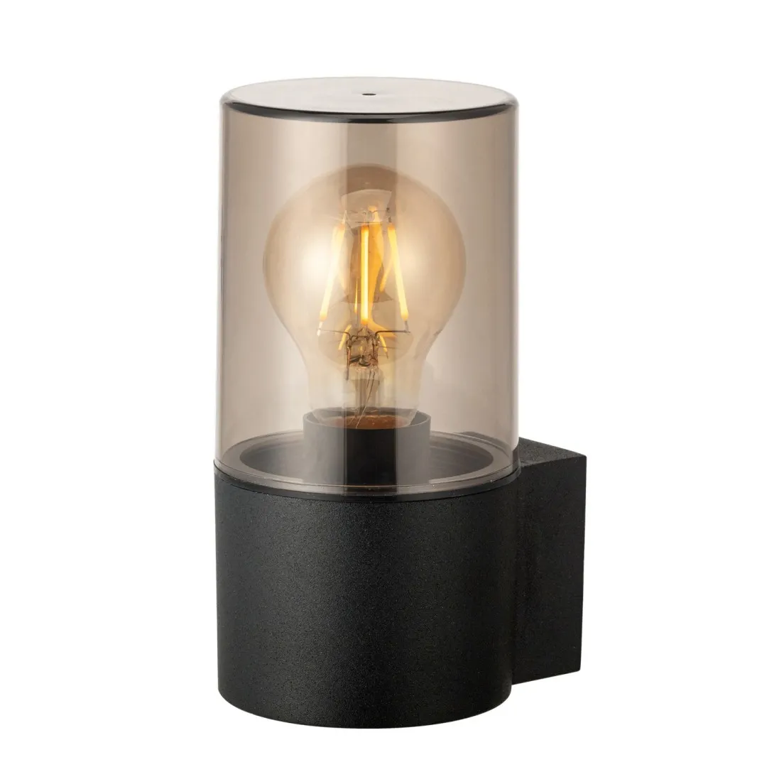 HAGER 1 WALL IP54 BK