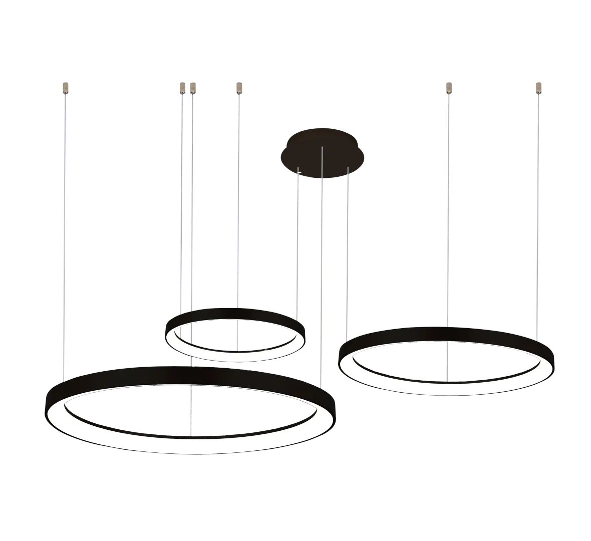 AGNES PENDANT 38+58+78 DIMM CCT SWITCH BK