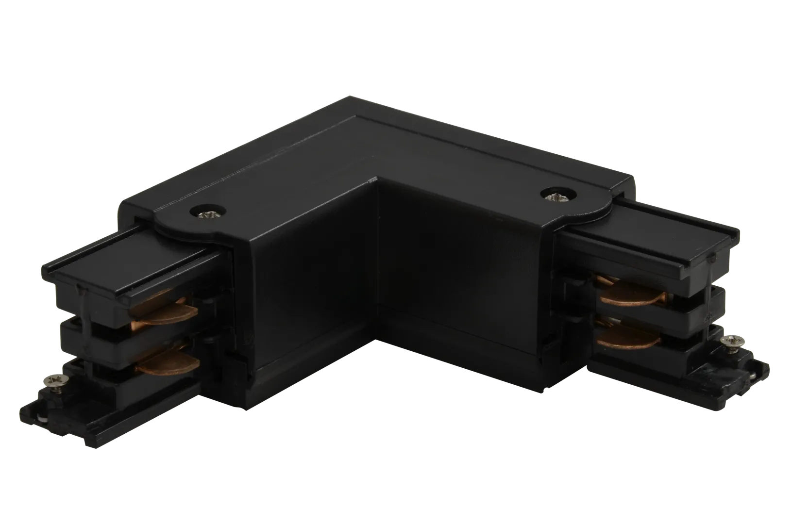 TRACK 3LINE L CONNECTOR RIGHT BK