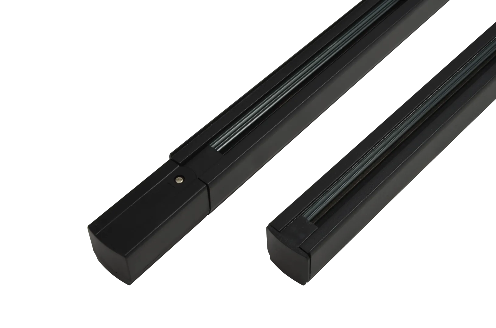 TRACK 3LINE SET 1.5m + END POWER + END CAP BK