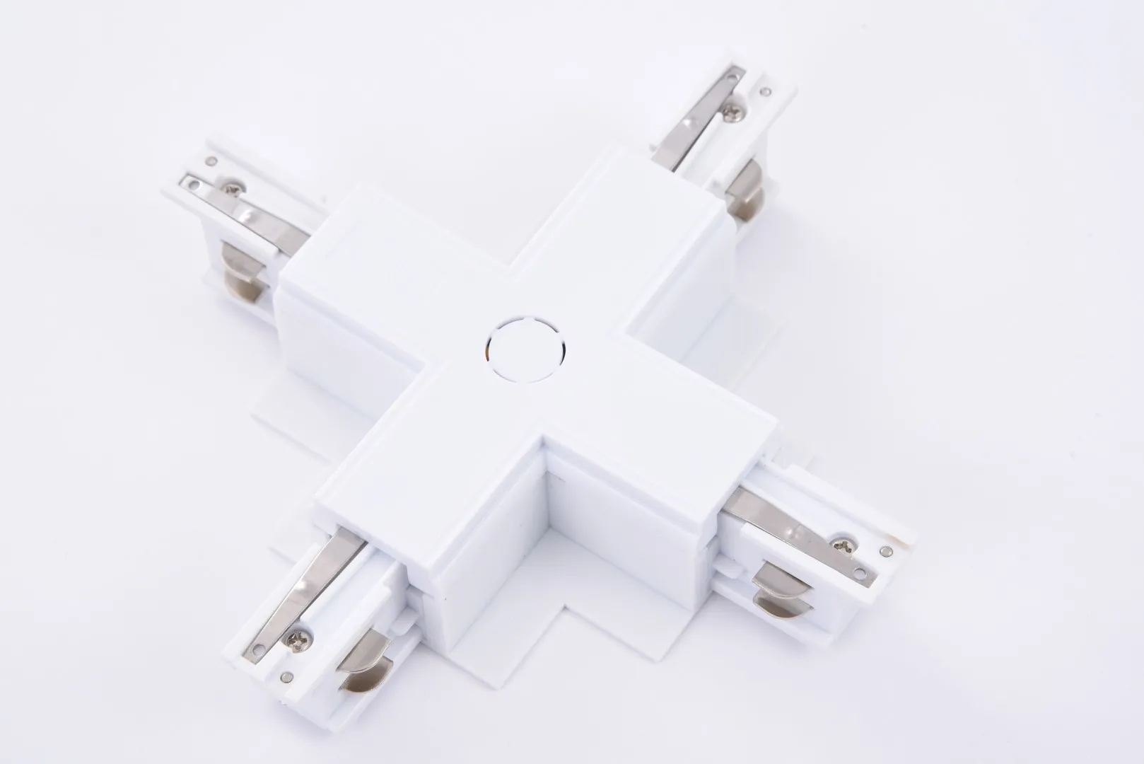 TRACK 3LINE X CONNECTOR GIPS WH