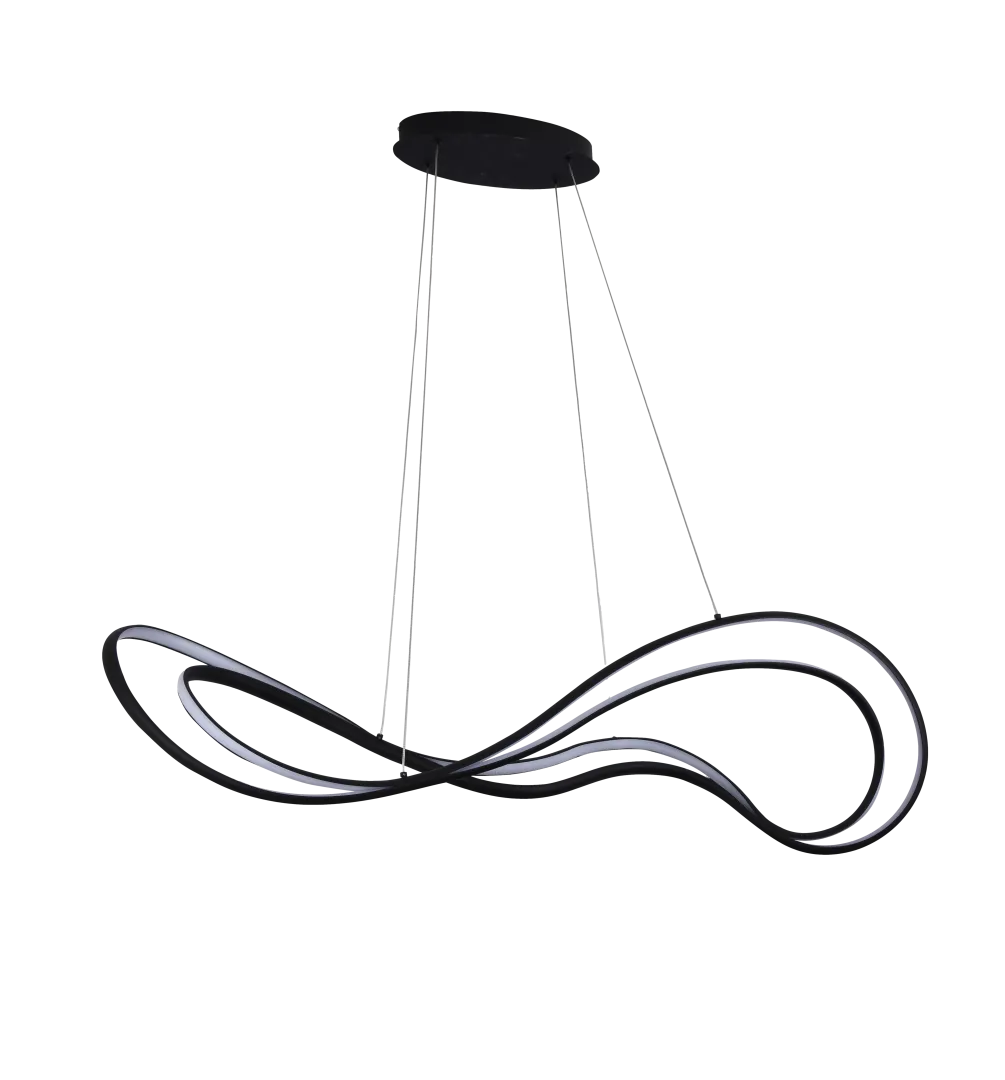 TWIST PENDANT 3-STEP DIMM BK