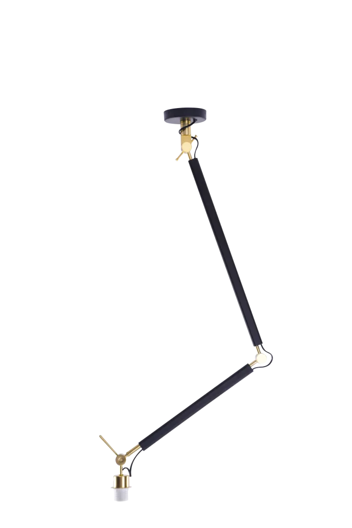 ZYTA S PENDANT LAMPBODY BK/GO