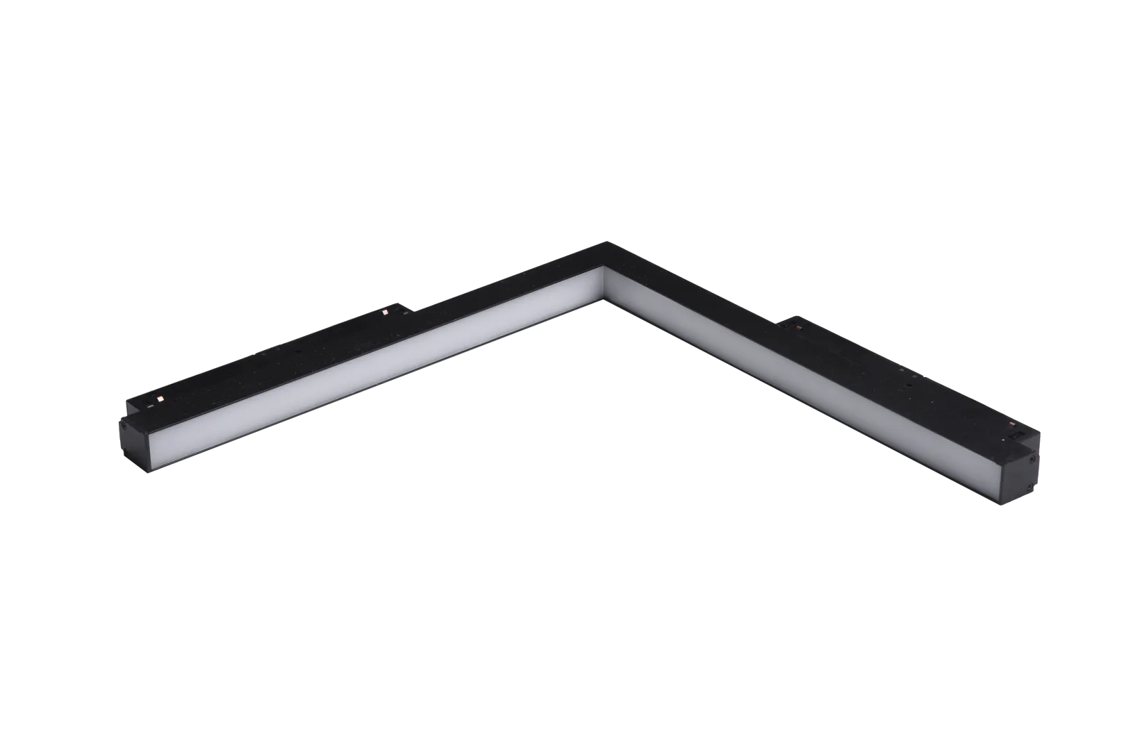 ALFA SAGA TRACK MAGNETIC 2LINE CORNER B 24W CCT SWITCH DIM BK