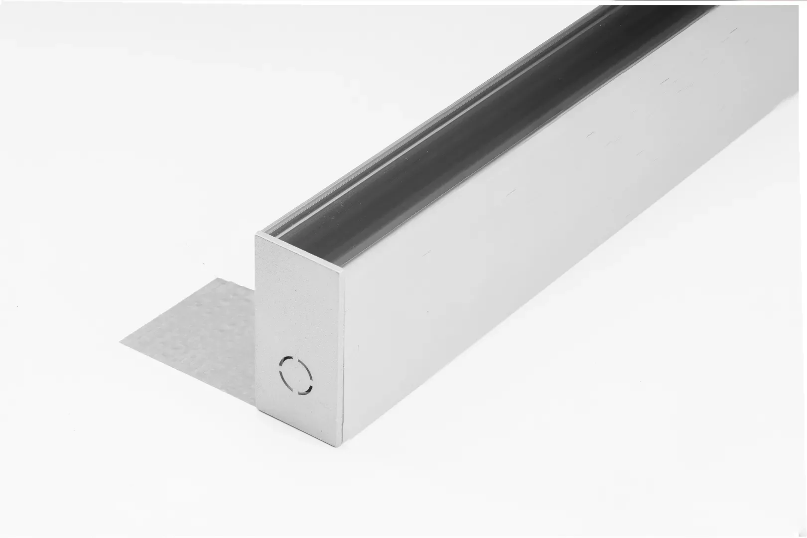 ALFA TRACK MAGNETIC52 END CAP ANODISED SILVER